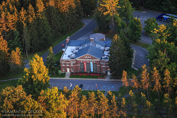 Saratoga Auto Museum from Above
