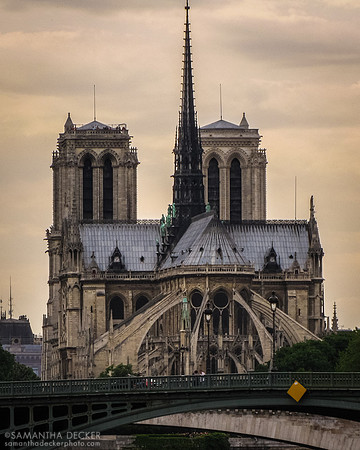Notre-Dame at Sunset, 2009