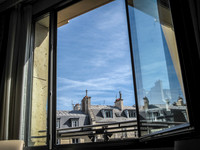 View from the Hilton Arc de Triomphe in Paris