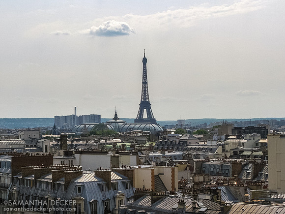View From Le Printemps, Paris