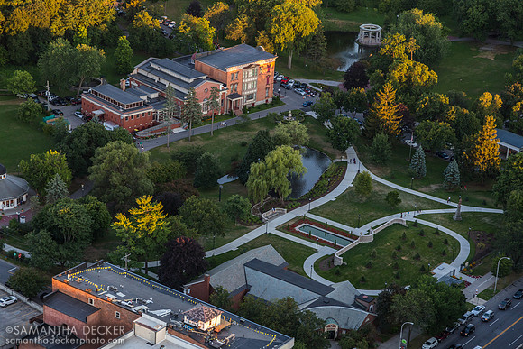 Congress Park from Above