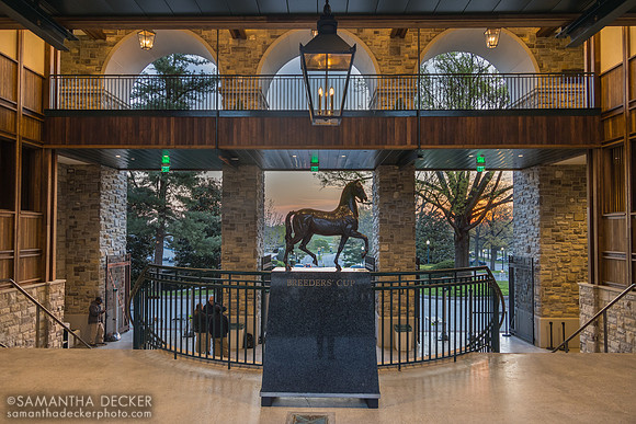 Breeders' Cup statue, Keeneland, 2026