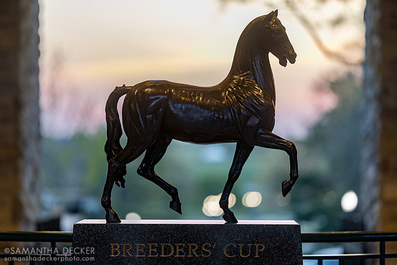 Breeders' Cup statue, Keeneland, 2026