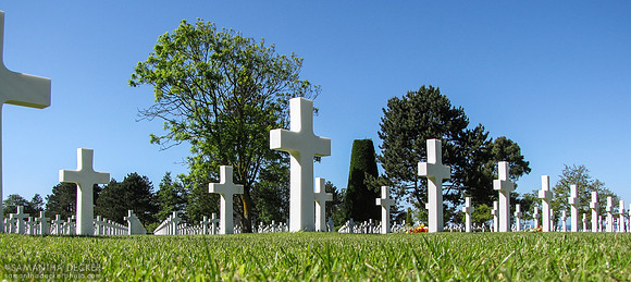 American Cemetery at Colleville-sur-Mer, France, 2009