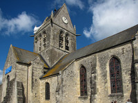 Notre-Dame-de-l’Assomption, Sainte-Mère-Église, Normandy, France, 2009