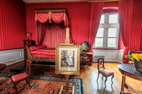 Chambre d'Orléans, Château d'Amboise, Loire Valley, France, 2012