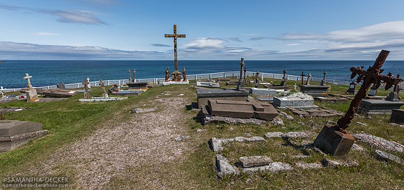 Cemetery, L'Île aux Marins, French Overseas Collectivity of St. Pierre and Miquelon