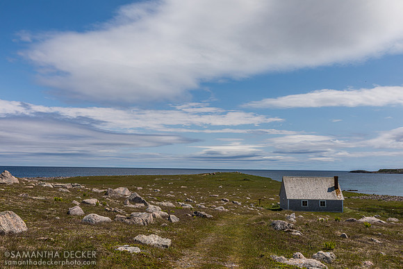 House on L'Île aux Marins, French Overseas Collectivity of St. Pierre and Miquelon