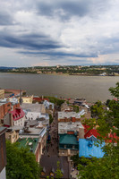 Québec and the St. Lawrence River from Above