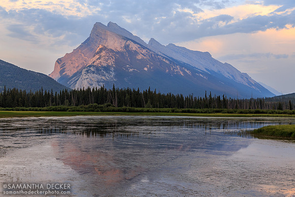 Dramatic Skies Over Vermilion Lakes
