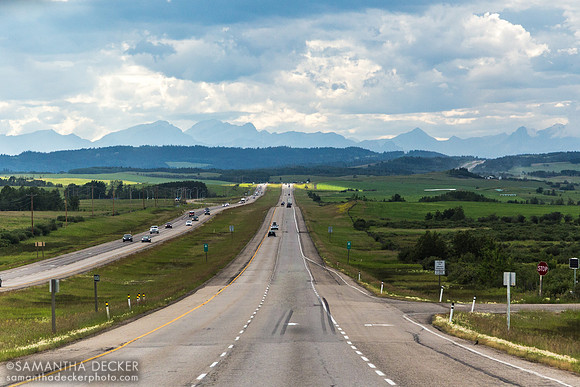 Trans-Canada Highway, Alberta