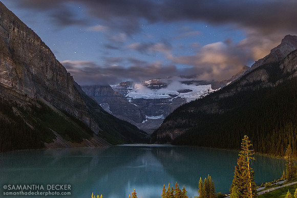 Lake Louise at Night
