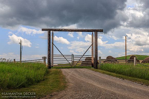 Approaching the Bar U Ranch