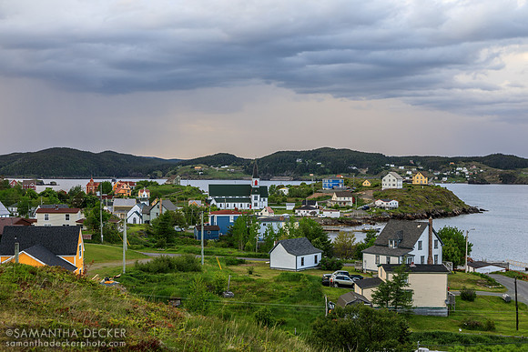 Trinity, Newfoundland at Dusk