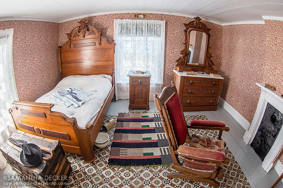 Bedroom, Mockbeggar Plantation, Bonavista, Newfoundland