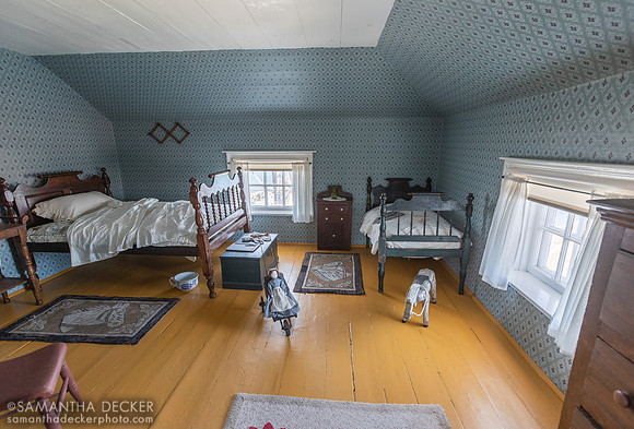 Bedroom, Cape Bonavista Lighthouse, Bonavista, Newfoundland