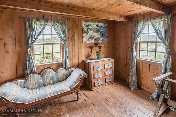 Ida's Living Room, Random Passage Site, New Bonaventure, Newfoundland