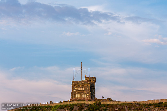 Cabot Tower at Dusk, St. John's, Newfoundland