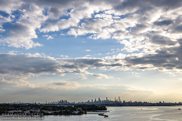 New York City from the Whitestone Bridge