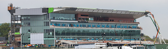 Construction of the new Belmont Park, 2026