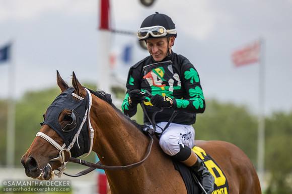 Irish Maxima wins the 2026 Grade II Ruffian Stakes
