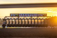 Saratoga Starting Gate at Sunrise, 2022