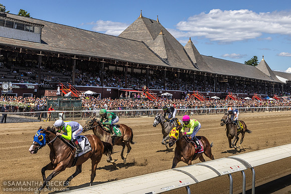 Wudda U Think Now wins the 2022 John Morrissey Handicap at Saratoga