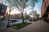 Broadway in Saratoga on a Nice Spring Evening, 2015