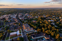 Downtown Saratoga From Above