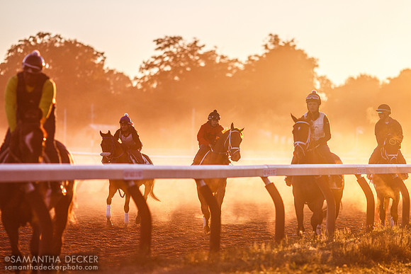 Sunrise at the Oklahoma Track, 2014