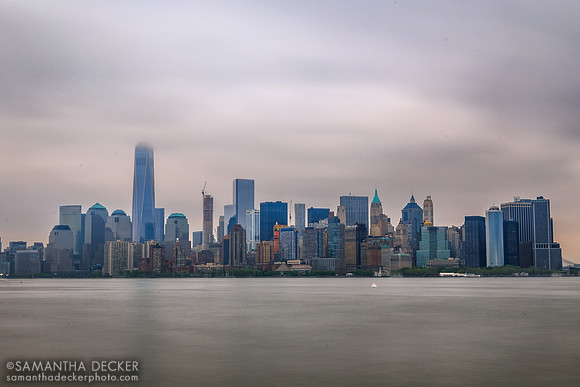 Manhattan from Ellis Island
