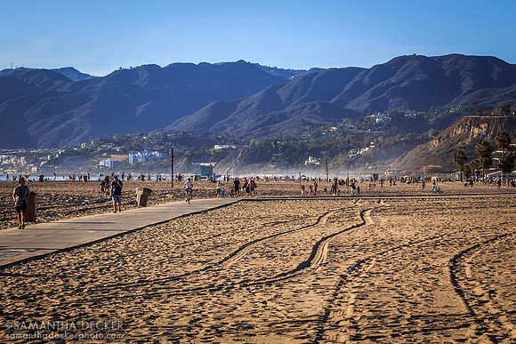 Santa Monica State Beach, California