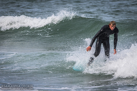 Surfer, Nauset Beach, Orleans, MA