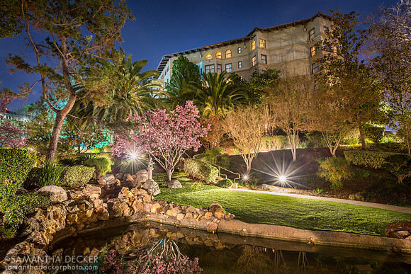 Japanese Gardens, Langham Huntington Pasadena, California
