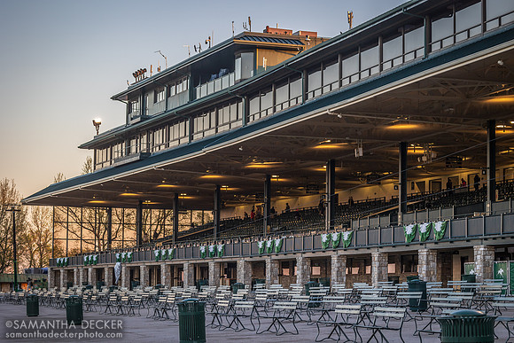 Keeneland track apron
