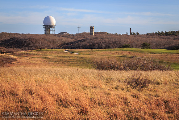 View of North Truro Air Force Station on Cape Cod