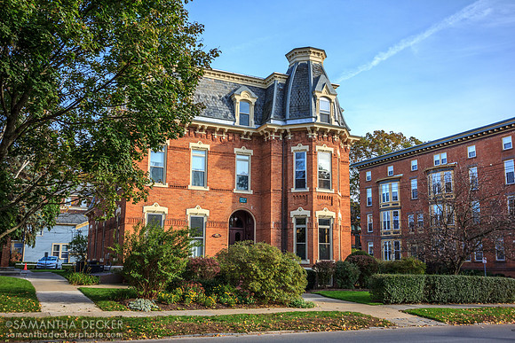 Building on Circular Street, Saratoga Springs, NY, 2012