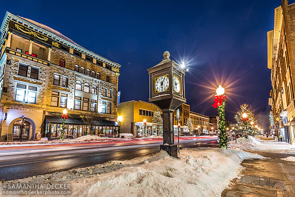 Glens Falls at Night