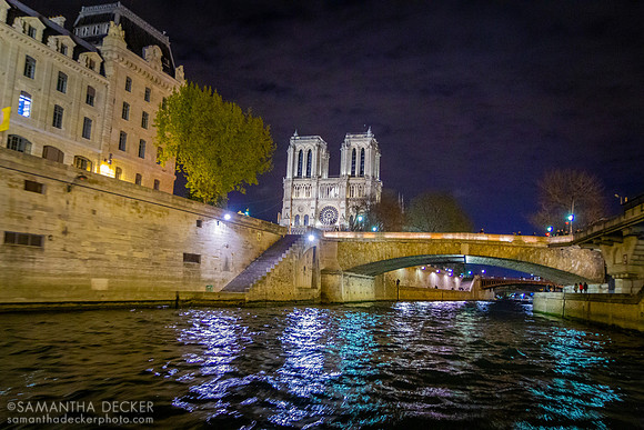 Notre-Dame de Paris at Night