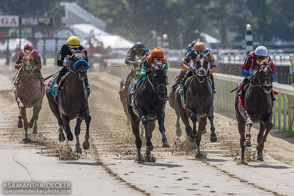 Down the backstretch in R5