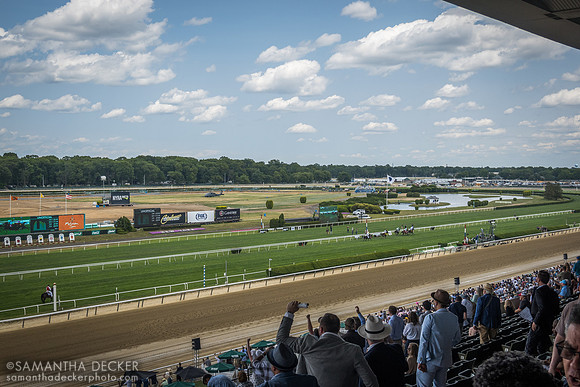 View from the third floor, Belmont Park, Elmont, NY