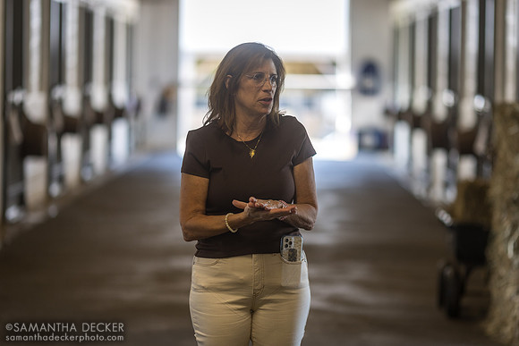 COO Tina Bond, Song Hill Thoroughbreds, Mechanicville, NY