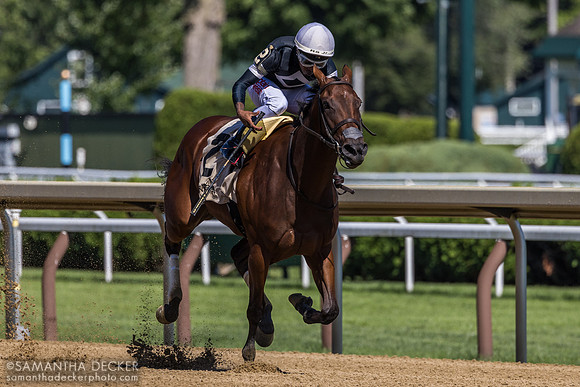 La Cara breaking her maiden (2024 photo)