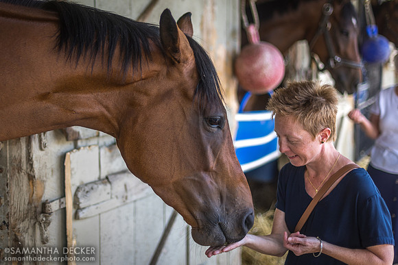 Jen and Vallelujah, Oklahoma Training Track, 2023
