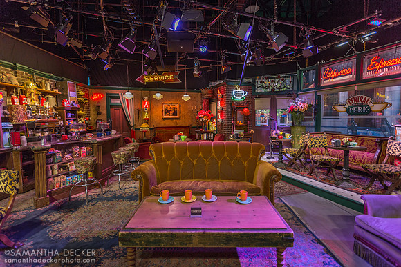 Central Perk Set from Friends, Warner Brothers Studios, Burbank, CA