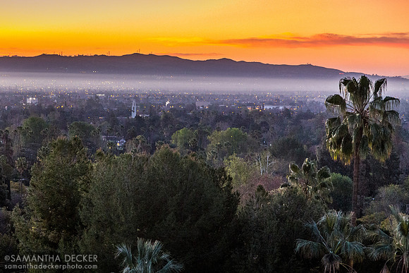 View from the Langham Huntington Pasadena, California