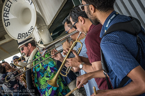 Brass band, Belmont Park, Elmont, NY