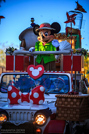 Minnie Mouse, Mickey's Jammin' Jungle Parade, Disney's Animal Kingdom