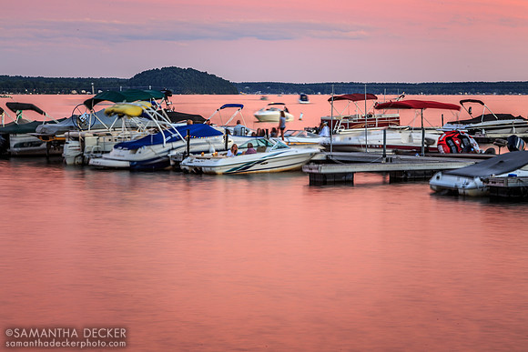 Dusk at Saratoga Lake, NY