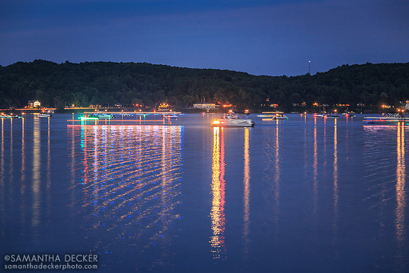 Dusk at Saratoga Lake, NY